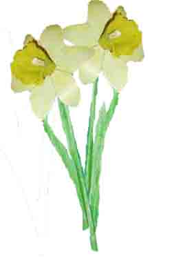 Spring Daffodil. How to make a model Daffodil-How to make an Easter daffodil-spring crafts-Easter crafts