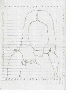 How to draw a portrait-outline-outlining-portraiture