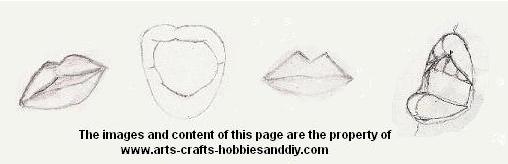 Lip tutorial. Adding detail to the mouth