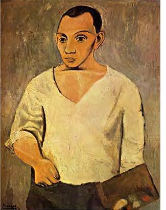 Picasso self portrait c1906