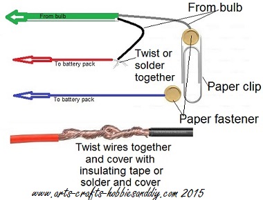 Simple paper clip switch wiring diagram