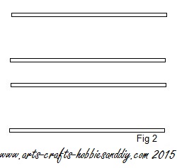 How to make a model bunk bed Fig 2