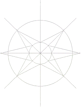 Easy tutorial on drawing the Star of Bethlehem