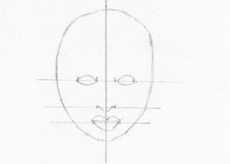 Free step by step guide on drawing faces.