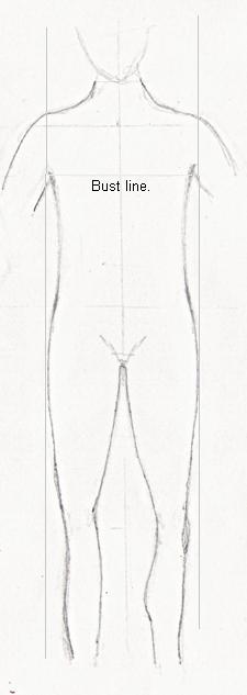 The Banana/rectangle shaped figure body outline