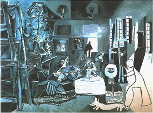 Pablo Picasso Night scene.