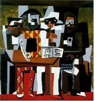 Pablo Picasso. Three Musicians