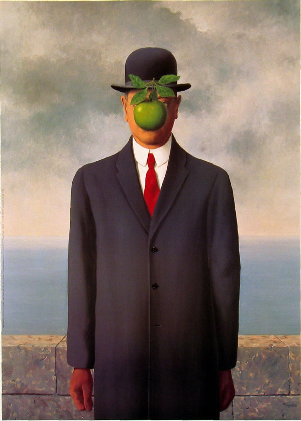 Rene Magritte, Son of man.