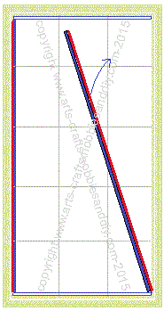 Inserting secondary glazing frame uprights