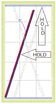 Secondary glazing frame placement