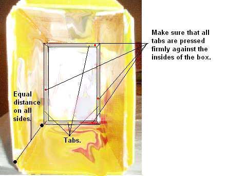 reinforcing insert positioning