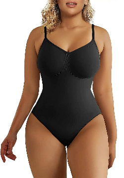 SHAPERX Bodysuit for Women Tummy Control Shapewear Seamless Sculpting Thong Body Shaper Tank Top